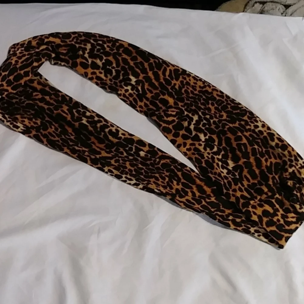 Printed infinity scarf